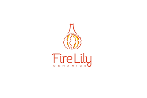 Logo Design by iamrady for Fire Lily Ceramics | Design: #30555355
