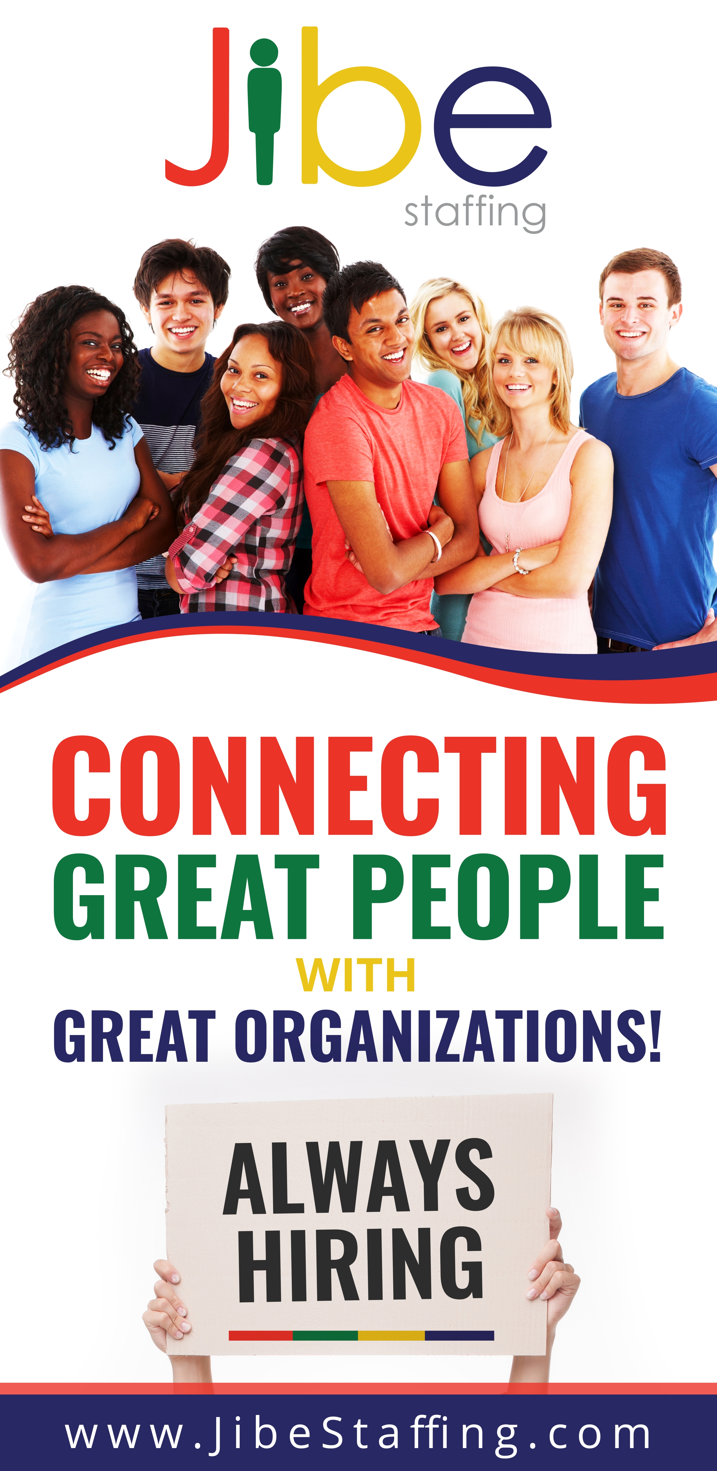 Advertisement Design by Hristo Itchov for Jibe Staffing | Design #30589391