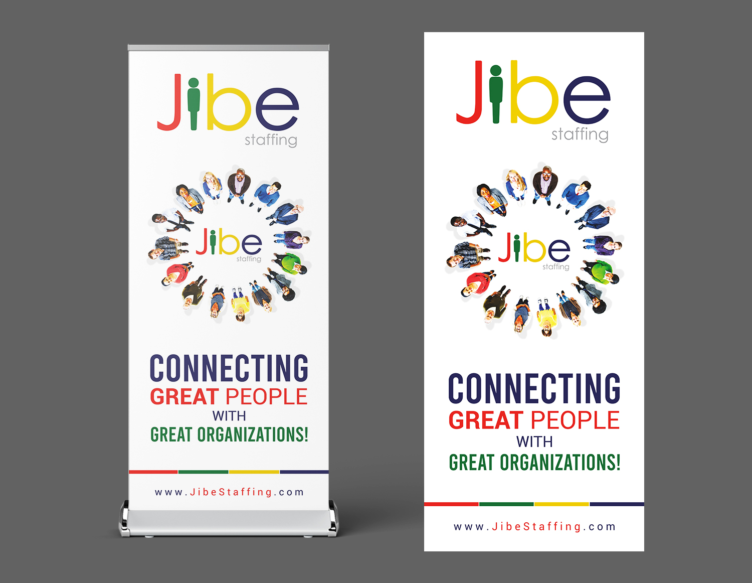 Diseño Publicitario por ecorokerz para Jibe Staffing | Diseño #30525949