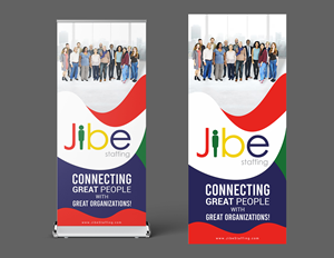 Werbe-Design von ecorokerz für Jibe Staffing | Design: #30525951