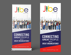 Werbe-Design von ecorokerz für Jibe Staffing | Design: #30525952