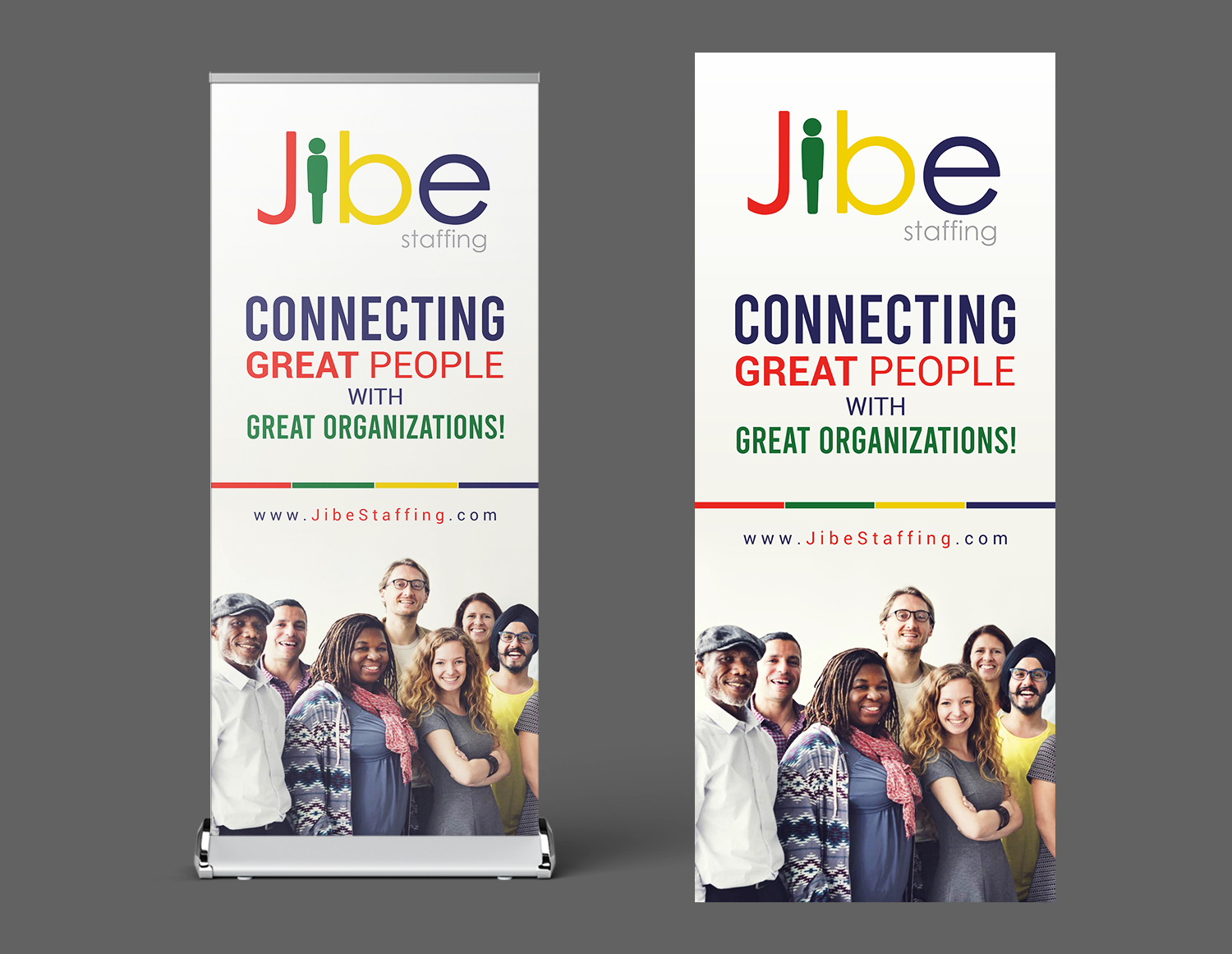 Diseño Publicitario por ecorokerz para Jibe Staffing | Diseño #30534400