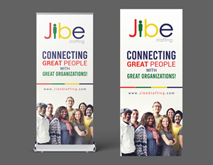 Werbe-Design von ecorokerz für Jibe Staffing | Design: #30534400