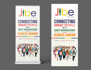 Werbe-Design von ecorokerz für Jibe Staffing | Design: #30591280