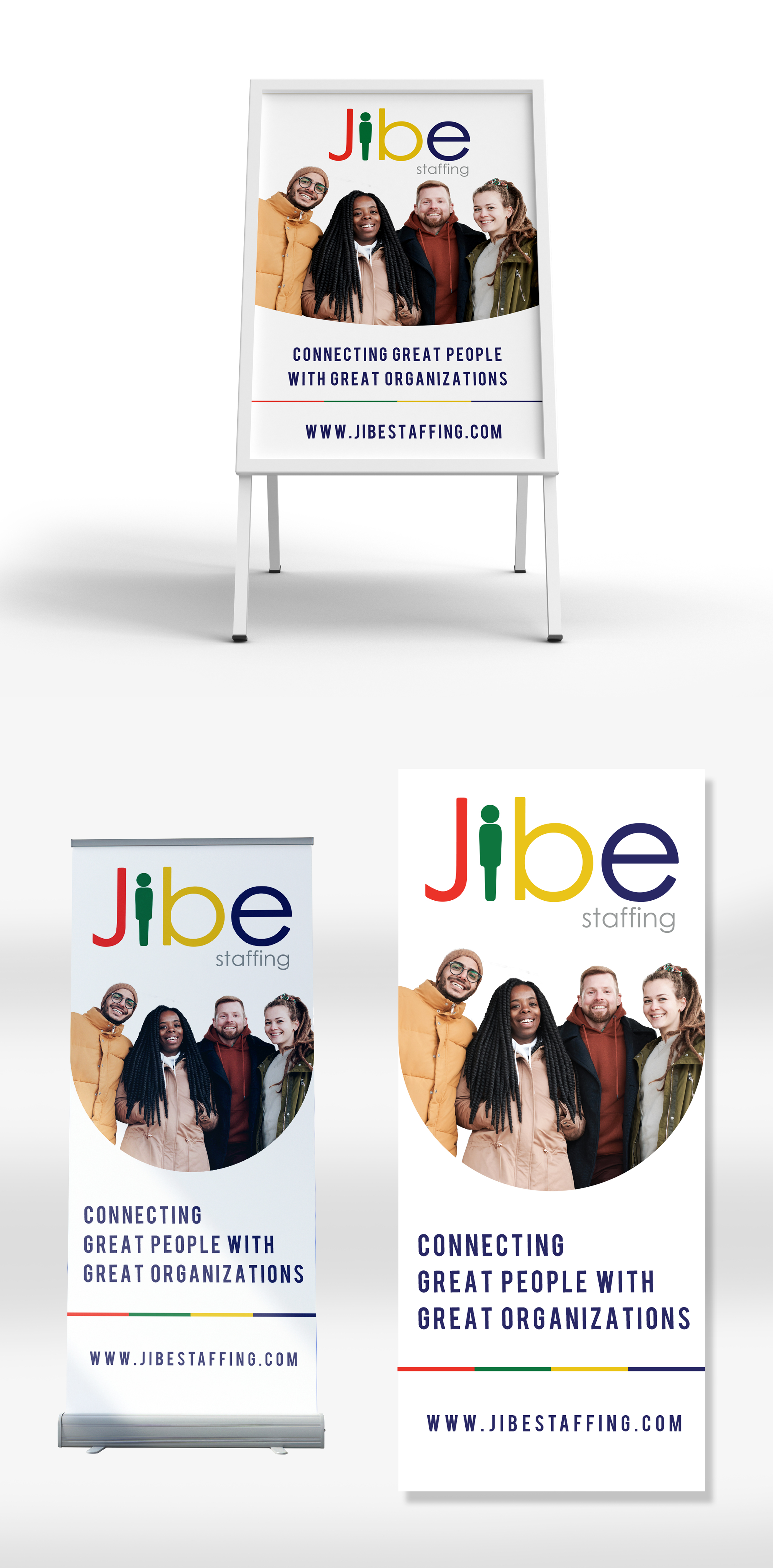 Advertisement Design by saurov for Jibe Staffing | Design #30523934