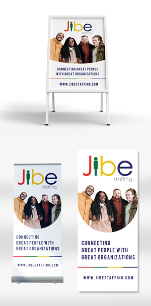 Diseño Publicitario por saurov para Jibe Staffing | Diseño: #30523934