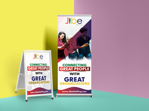 Diseño Publicitario por Fusionex Studio para Jibe Staffing | Diseño: #30523464