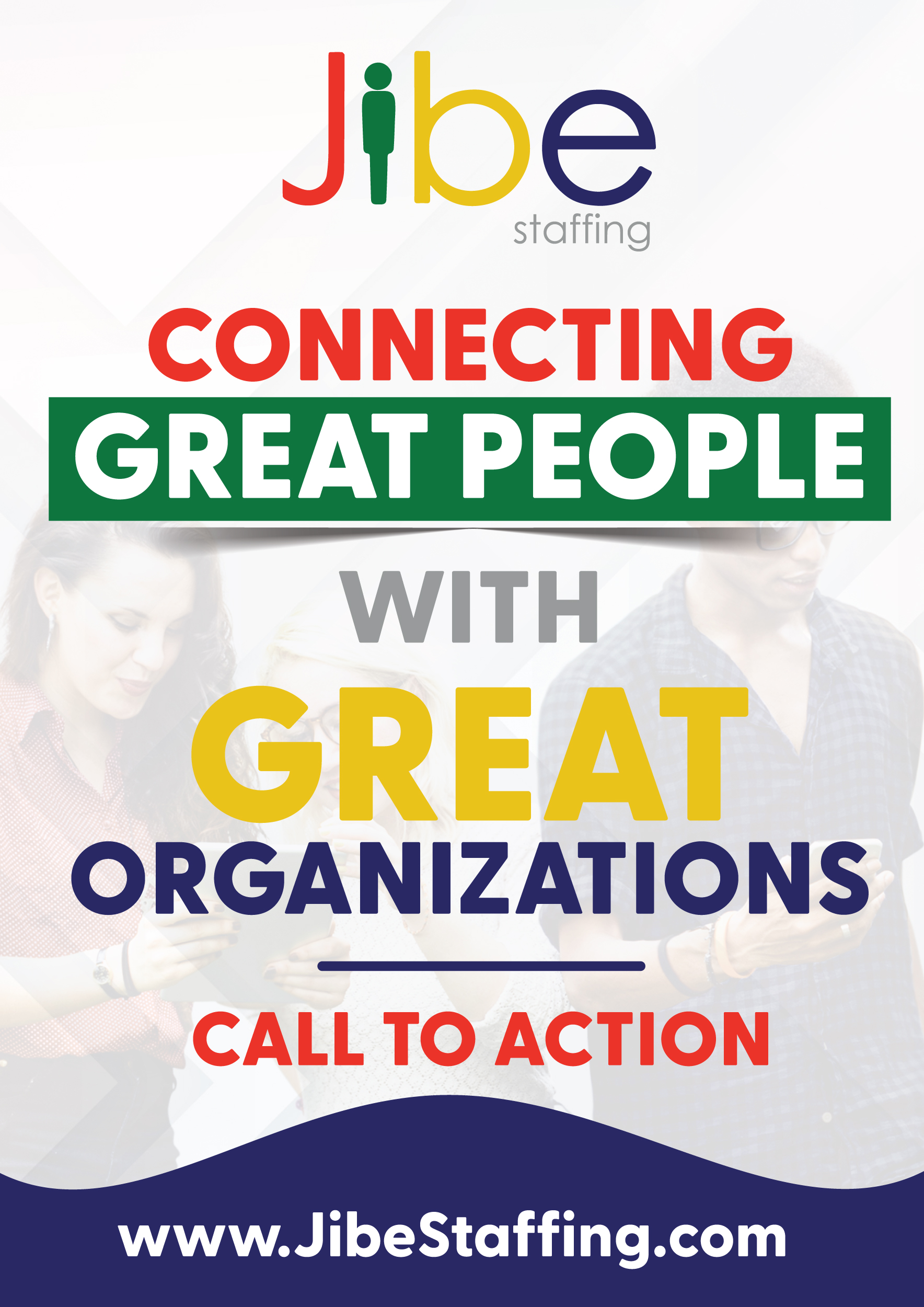 Advertisement Design by Fusionex Studio for Jibe Staffing | Design #30532485