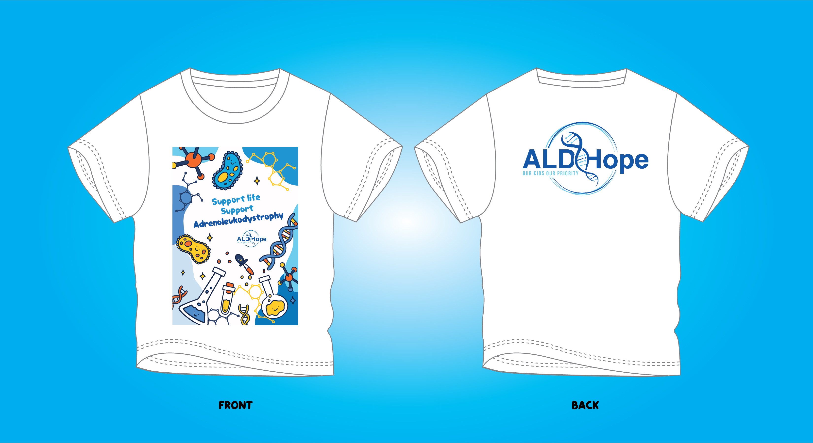 T-shirt Design by Jason Vantran for ALD Hope | Design #30550845