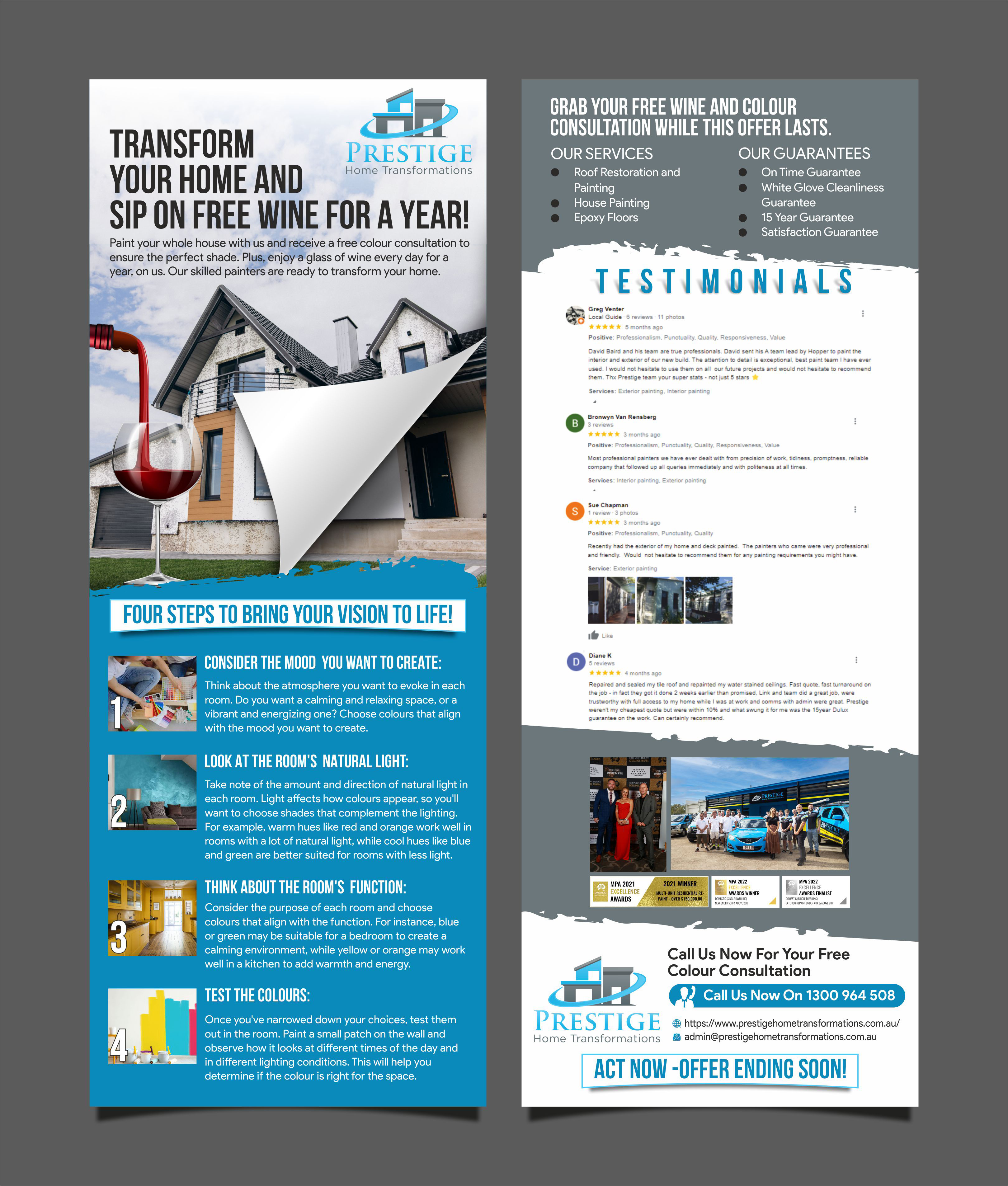 Flyer Design by Fine Graphics House for Streetsmart Business Consultants | Design #30532386
