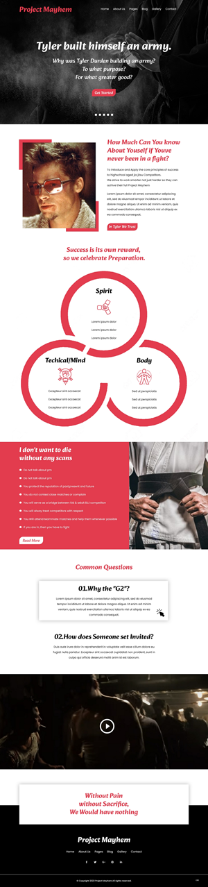 Web Design par pb pour ce projet | Design : #30527070
