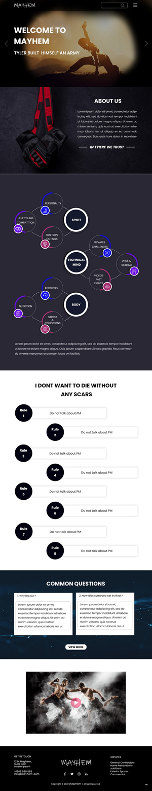 Web Design par pb pour ce projet | Design : #30537544