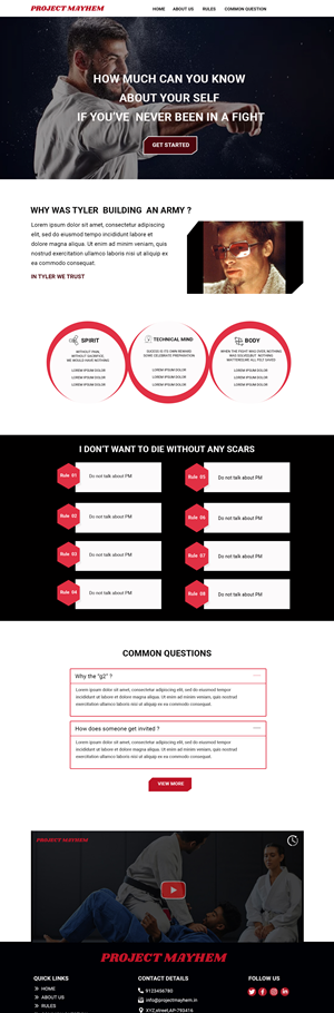 Web Design par pb pour ce projet | Design : #30537548