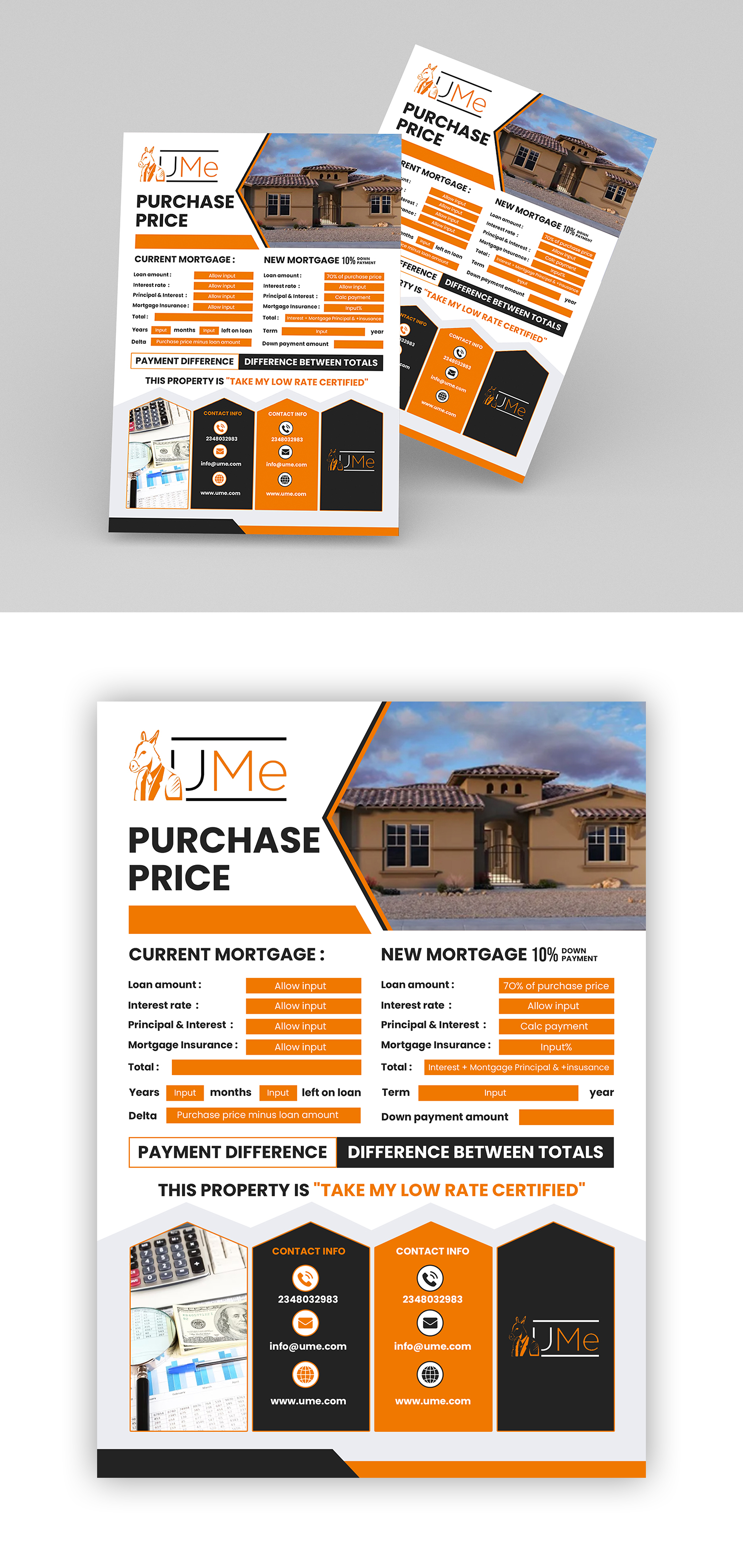 Flyer Design by debdesign for UMe Projects | Design: #30526119