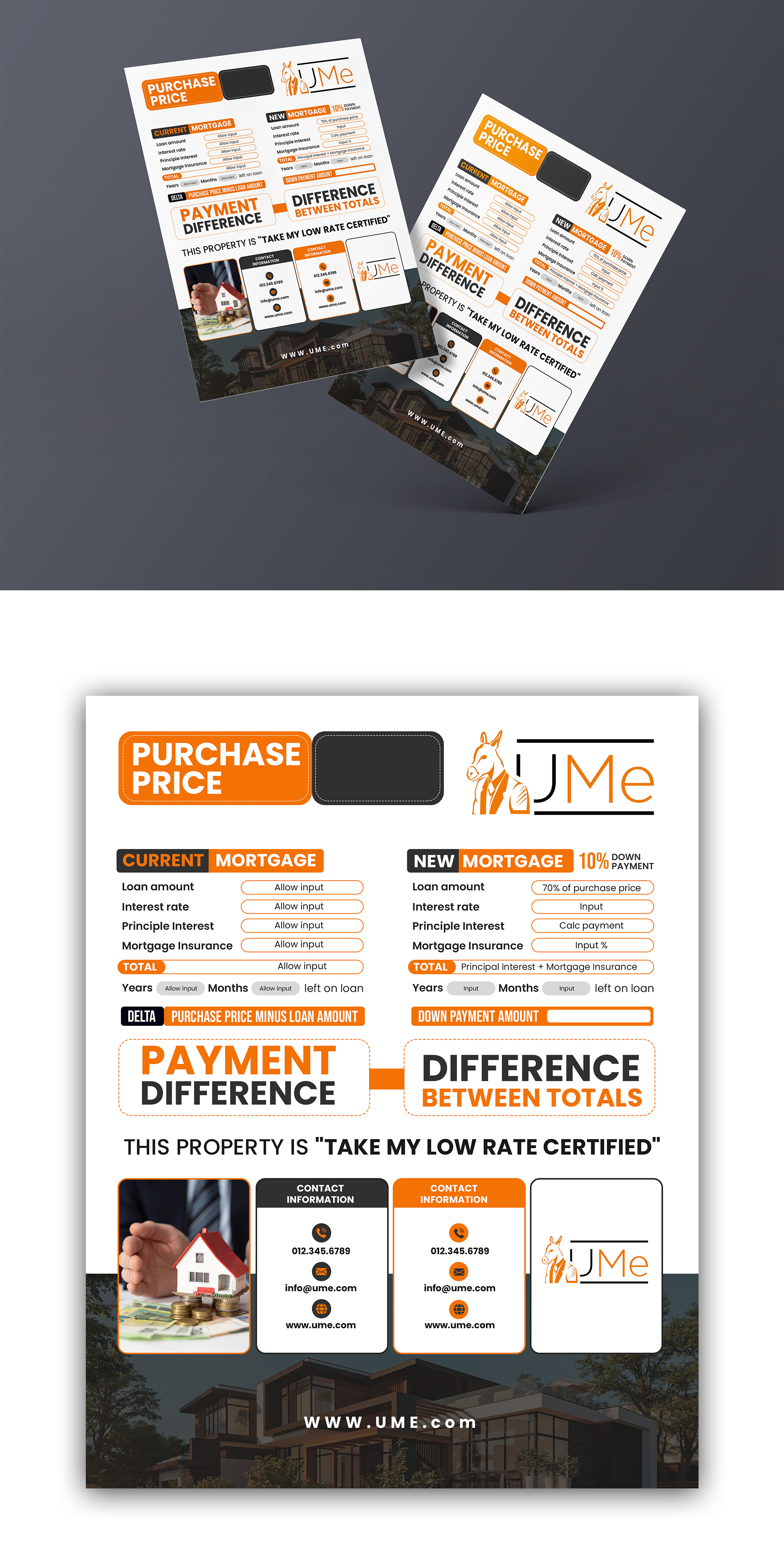 Flyer Design by debdesign for UMe Projects | Design #30527248