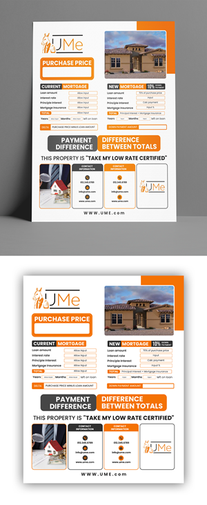 Flyer Design by debdesign for UMe Projects | Design: #30527554
