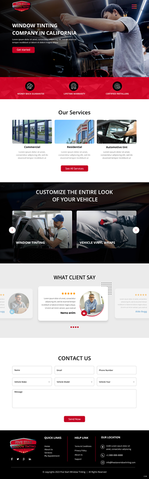Web Design by pb for ONEELEVEN | Design: #30526986