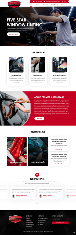 Web Design by pb for ONEELEVEN | Design: #30526989