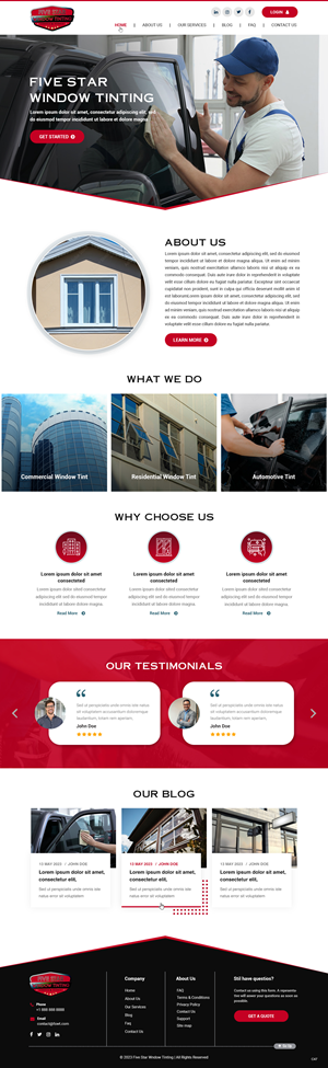 Web Design by pb for ONEELEVEN | Design: #30526990