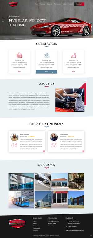 Web Design by pb for ONEELEVEN | Design: #30526992
