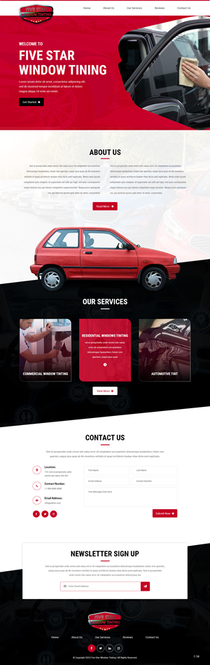 Web Design by pb for ONEELEVEN | Design: #30526994
