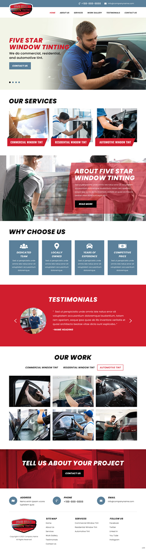 Web Design by pb for ONEELEVEN | Design: #30527008