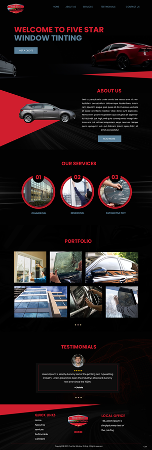 Web Design by pb for ONEELEVEN | Design: #30537496
