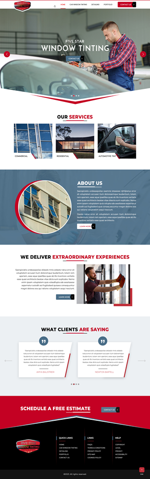 Web Design by pb for ONEELEVEN | Design: #30537498