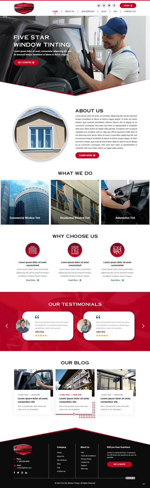 Web Design by pb for ONEELEVEN | Design: #30537525