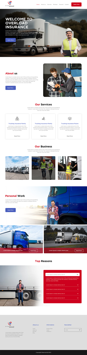 Diseño Web por RKsharma para ONEELEVEN | Diseño: #30535349