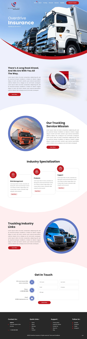 Web Design by pb for ONEELEVEN | Design: #30527045