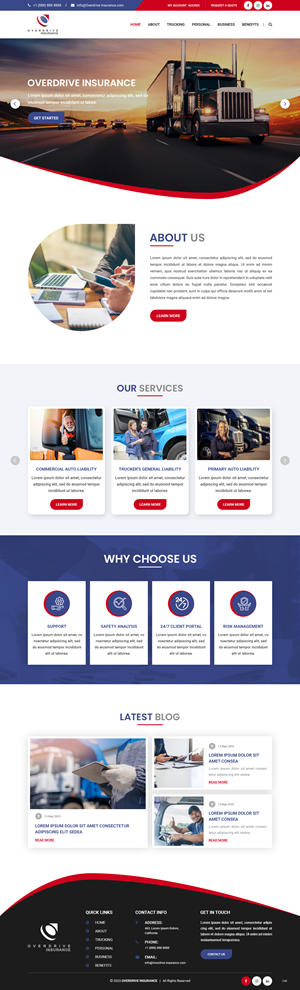 Web Design by pb for ONEELEVEN | Design: #30527046