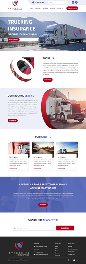 Web Design by pb for ONEELEVEN | Design: #30527052