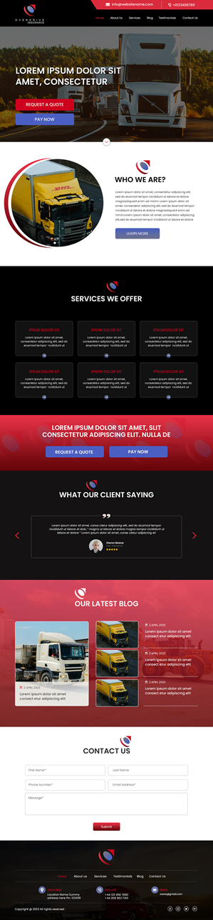 Web-Design von Creations Box 2015 für ONEELEVEN | Design #30542381
