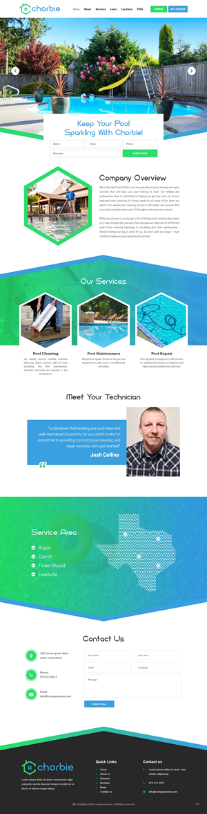 Web Design by pb for this project | Design: #30526971