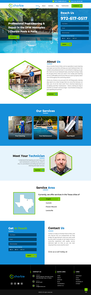 Web Design by pb for this project | Design: #30526972