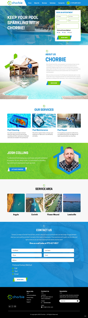 Web Design by pb for this project | Design: #30526973