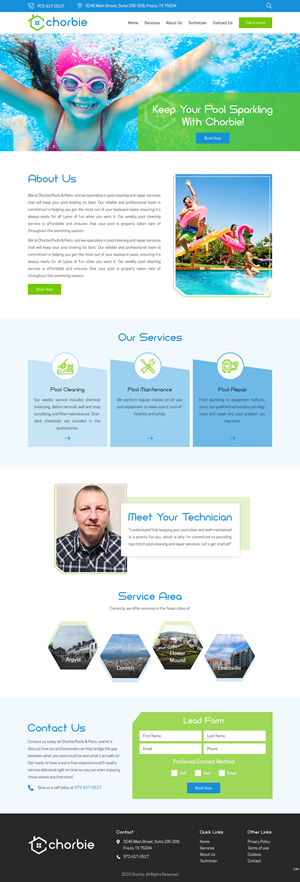 Web Design by pb for this project | Design: #30526978