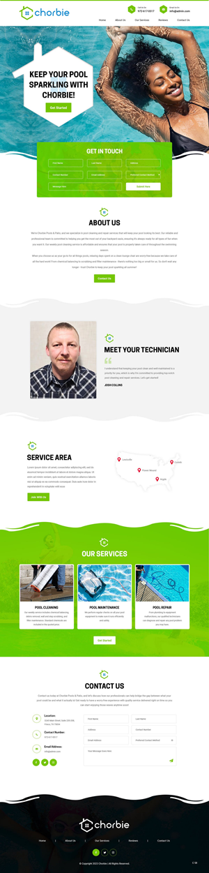 Web Design by pb for this project | Design: #30526980
