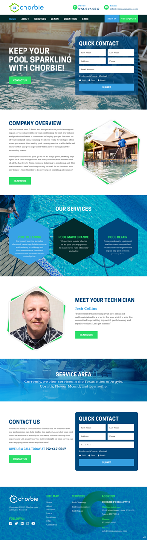 Web Design by pb for this project | Design: #30537491