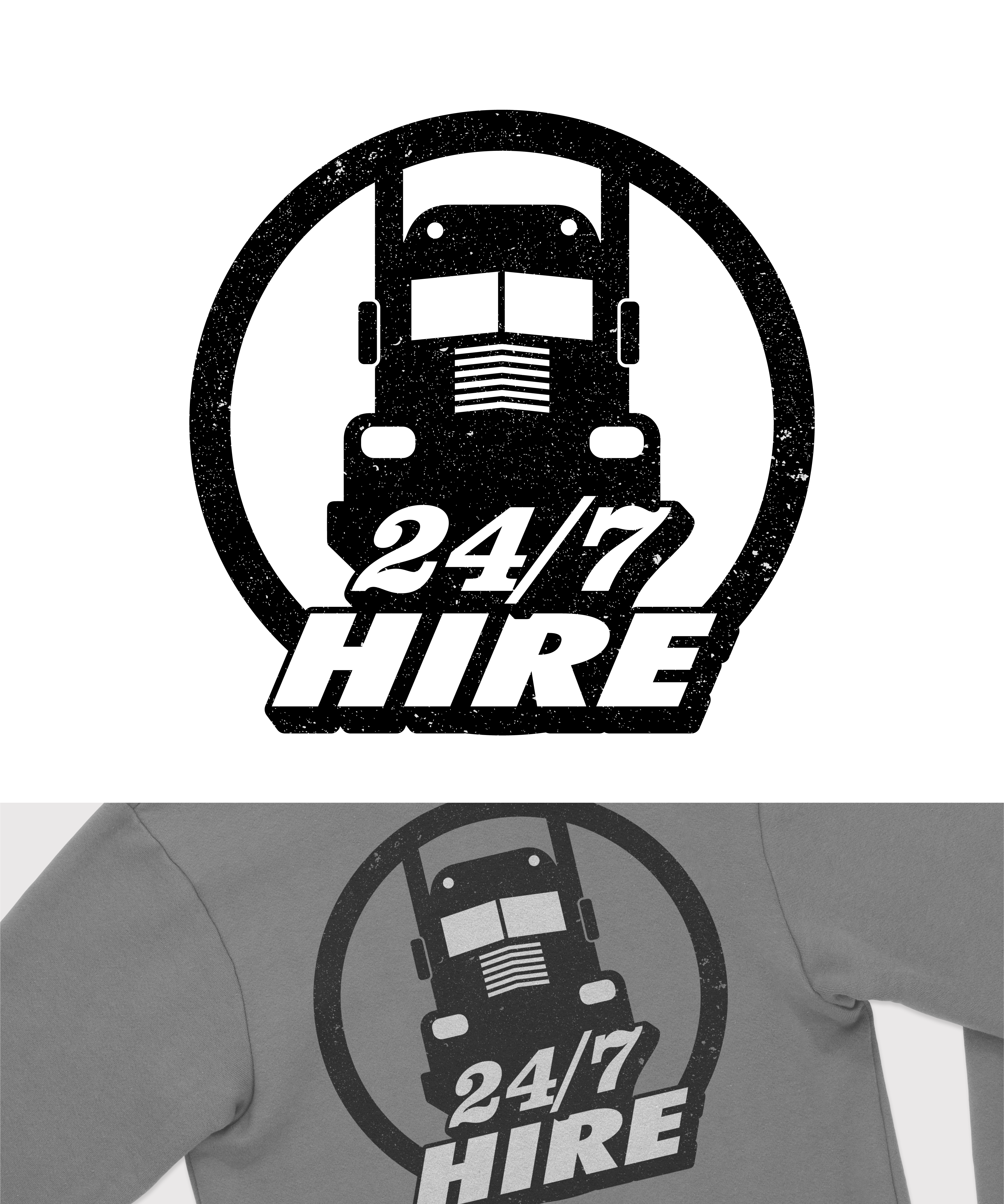 T-shirt Design by TakiEAF for 24/7 Hire  | Design #30528614