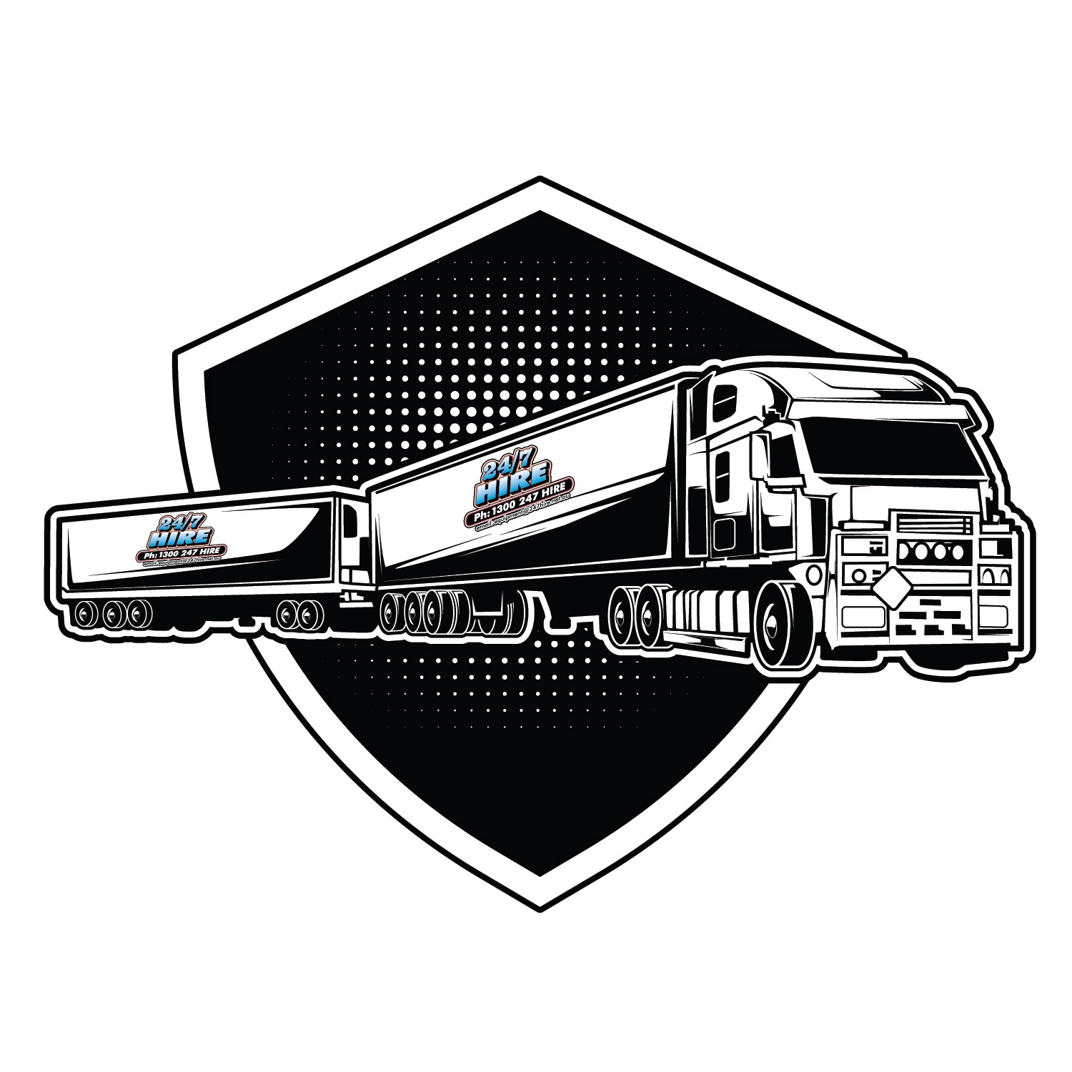 Design de T-shirt par Sobisss pour 24/7 Hire  | Design #30541925