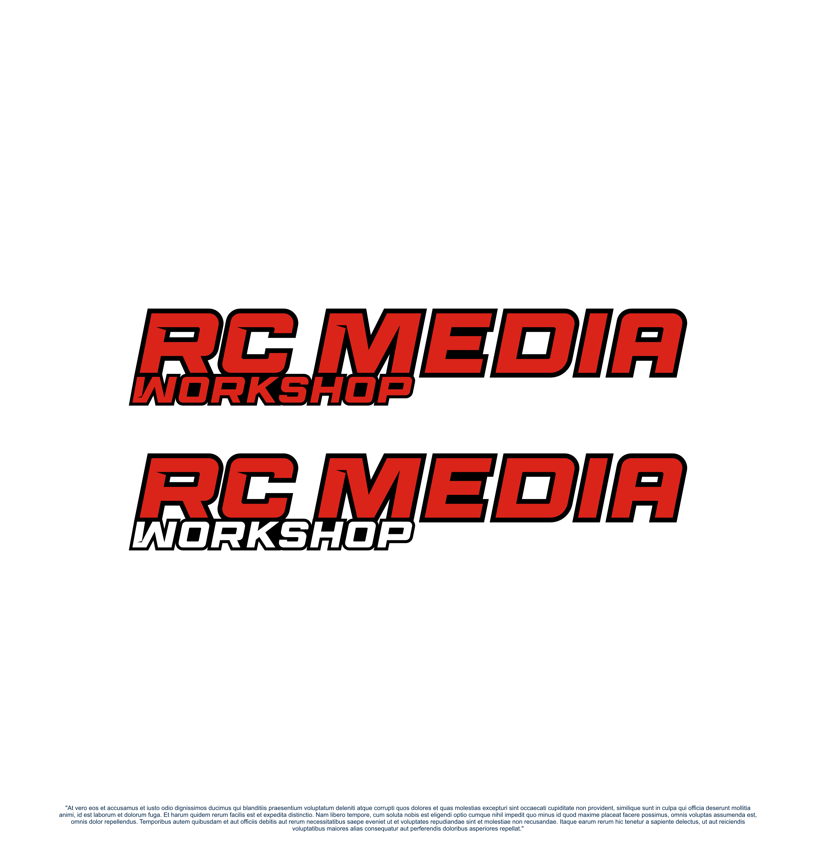 Diseño de Logo por saesean para RC Media Workshop | Diseño #30527475