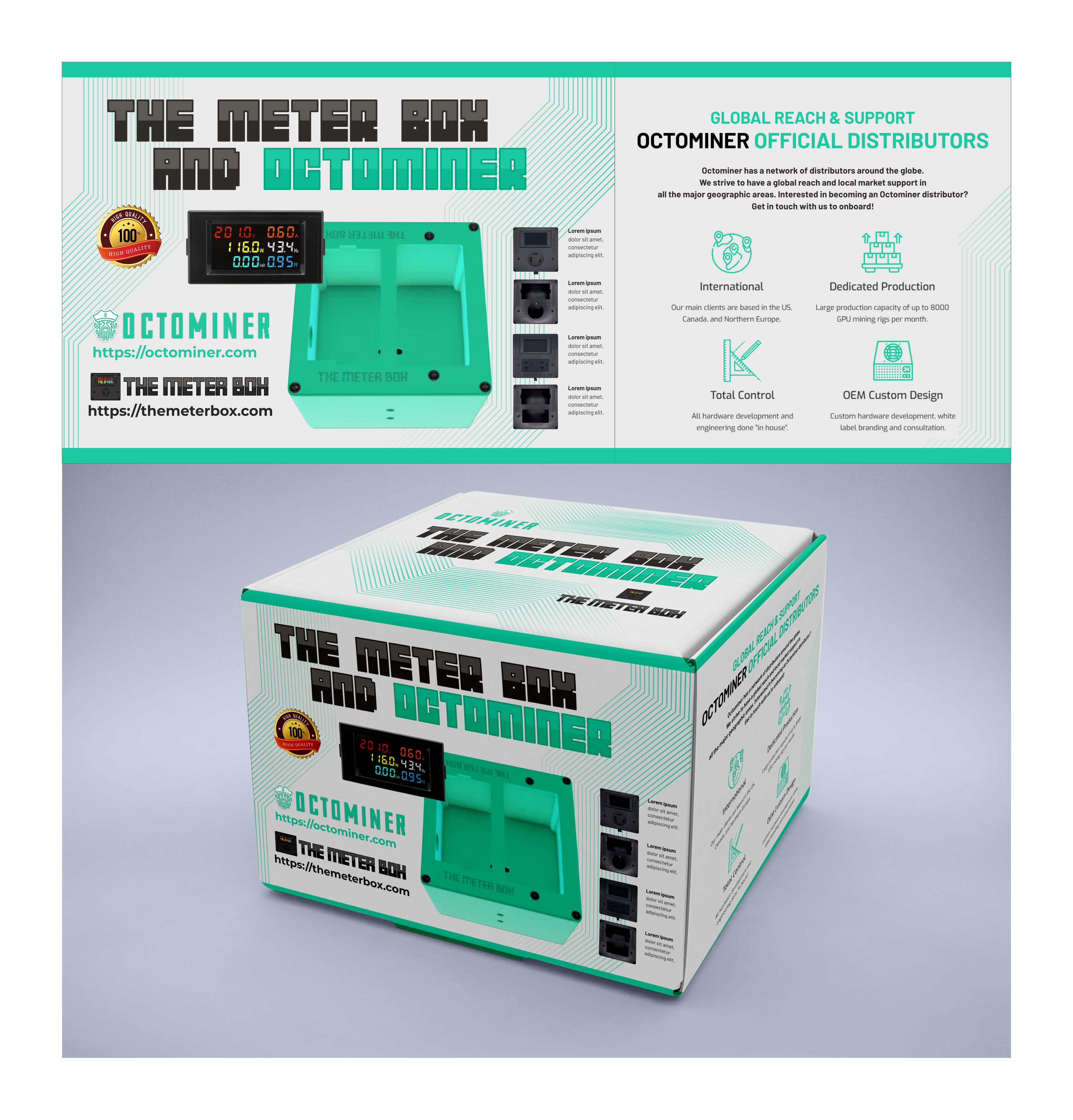 Packaging Design by masheri for Metered Mining | Design #30532190