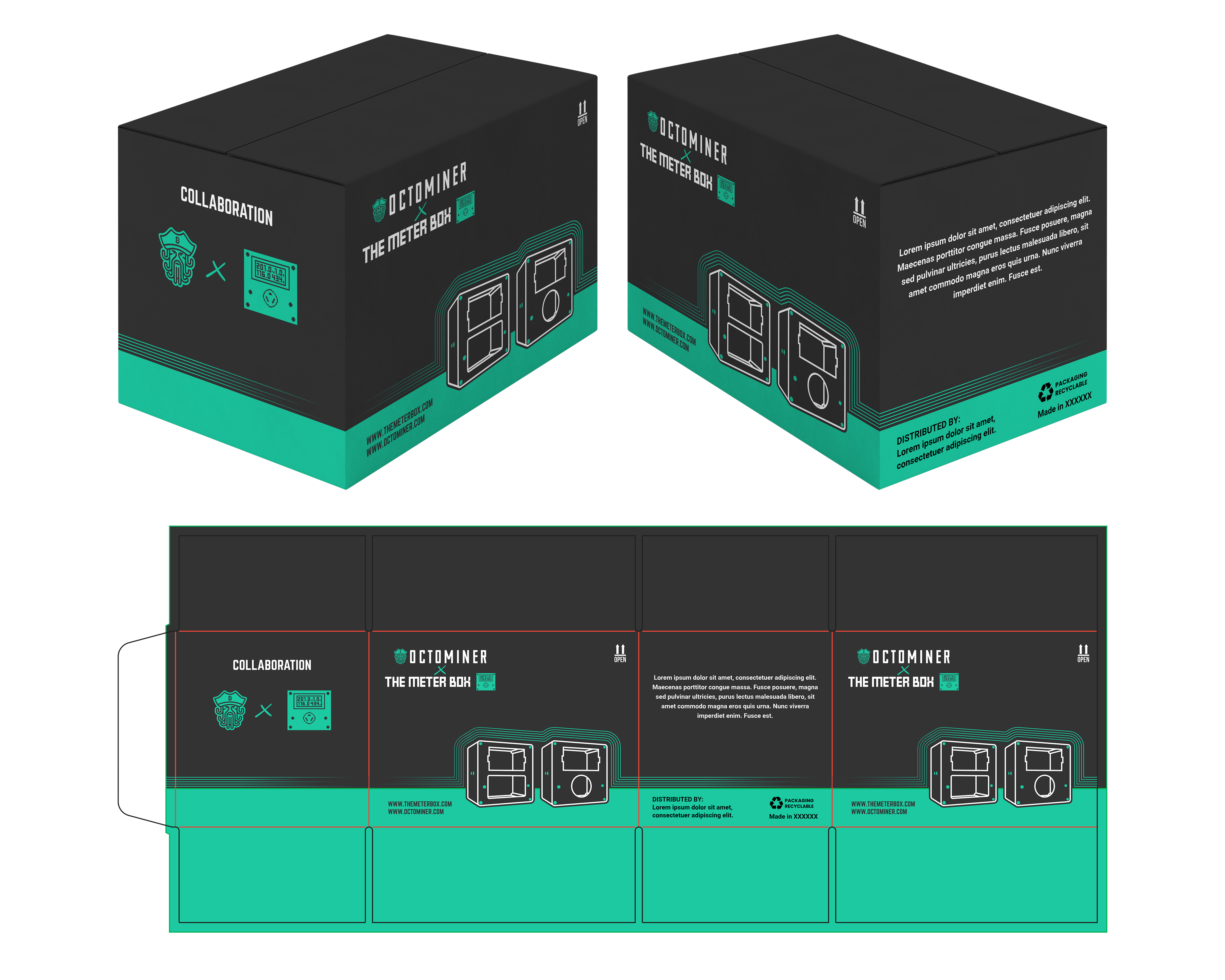 Packaging Design by RenCan for Metered Mining | Design #30538044
