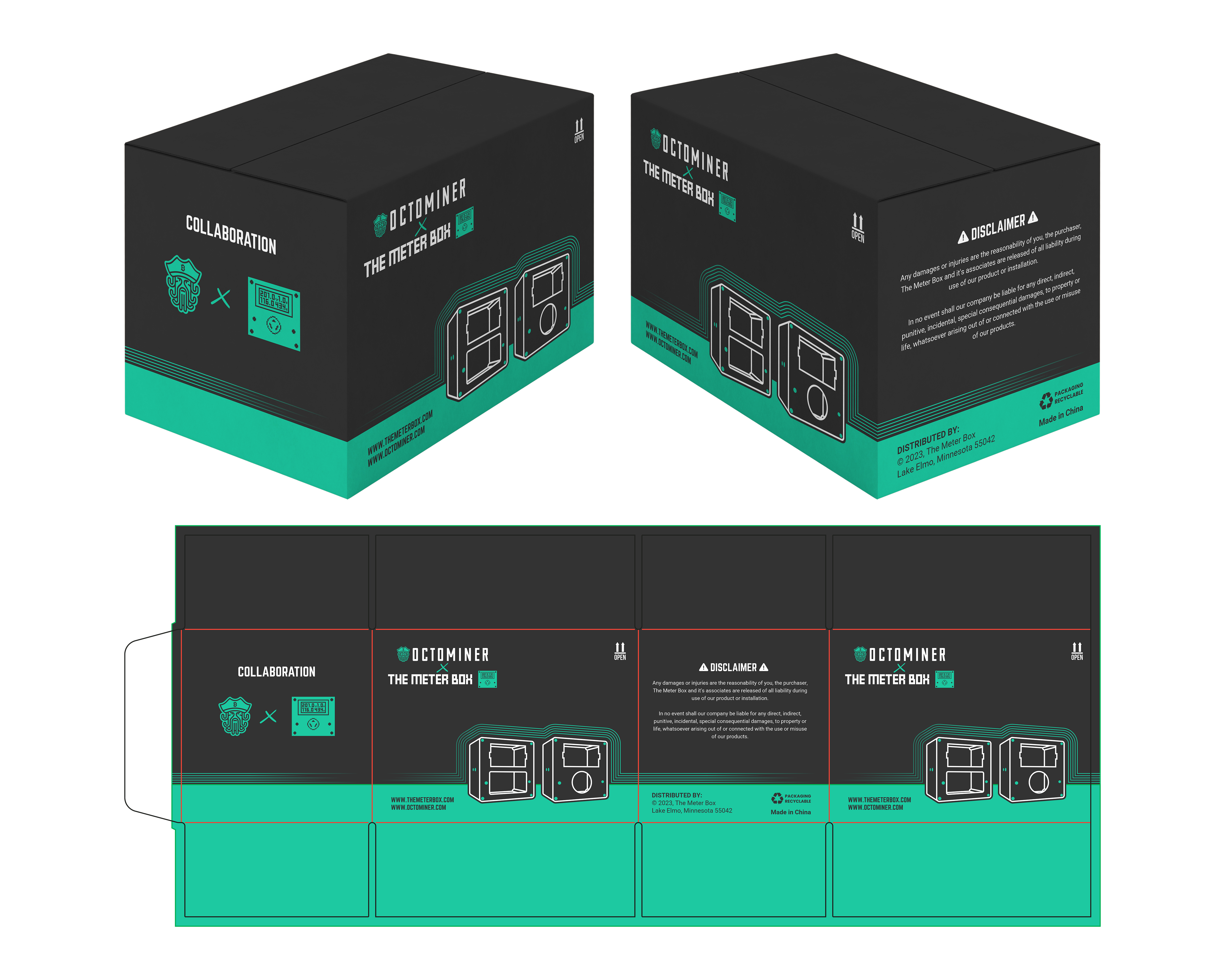 Packaging Design by RenCan for Metered Mining | Design #30540255