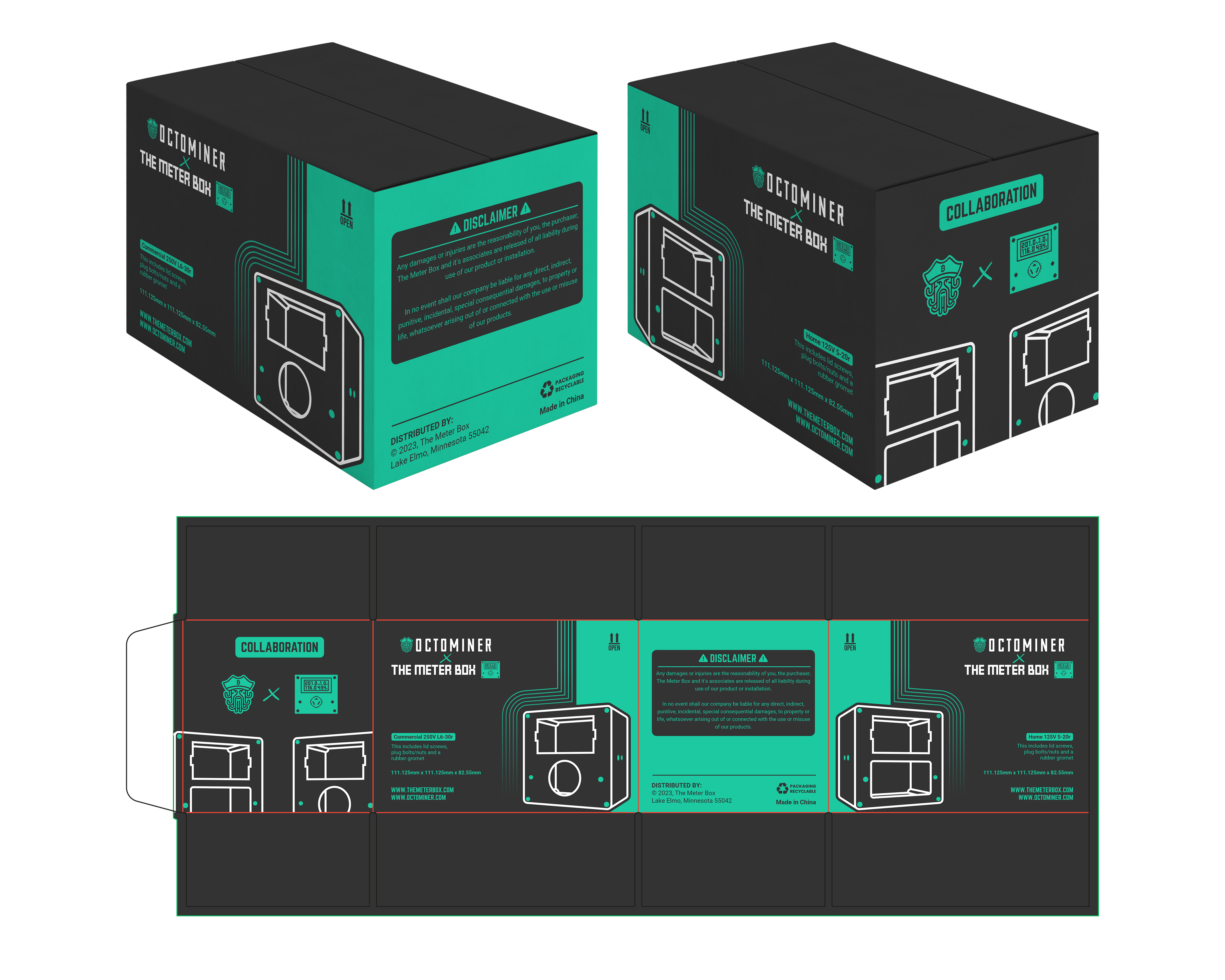 Packaging Design by RenCan for Metered Mining | Design #30544733