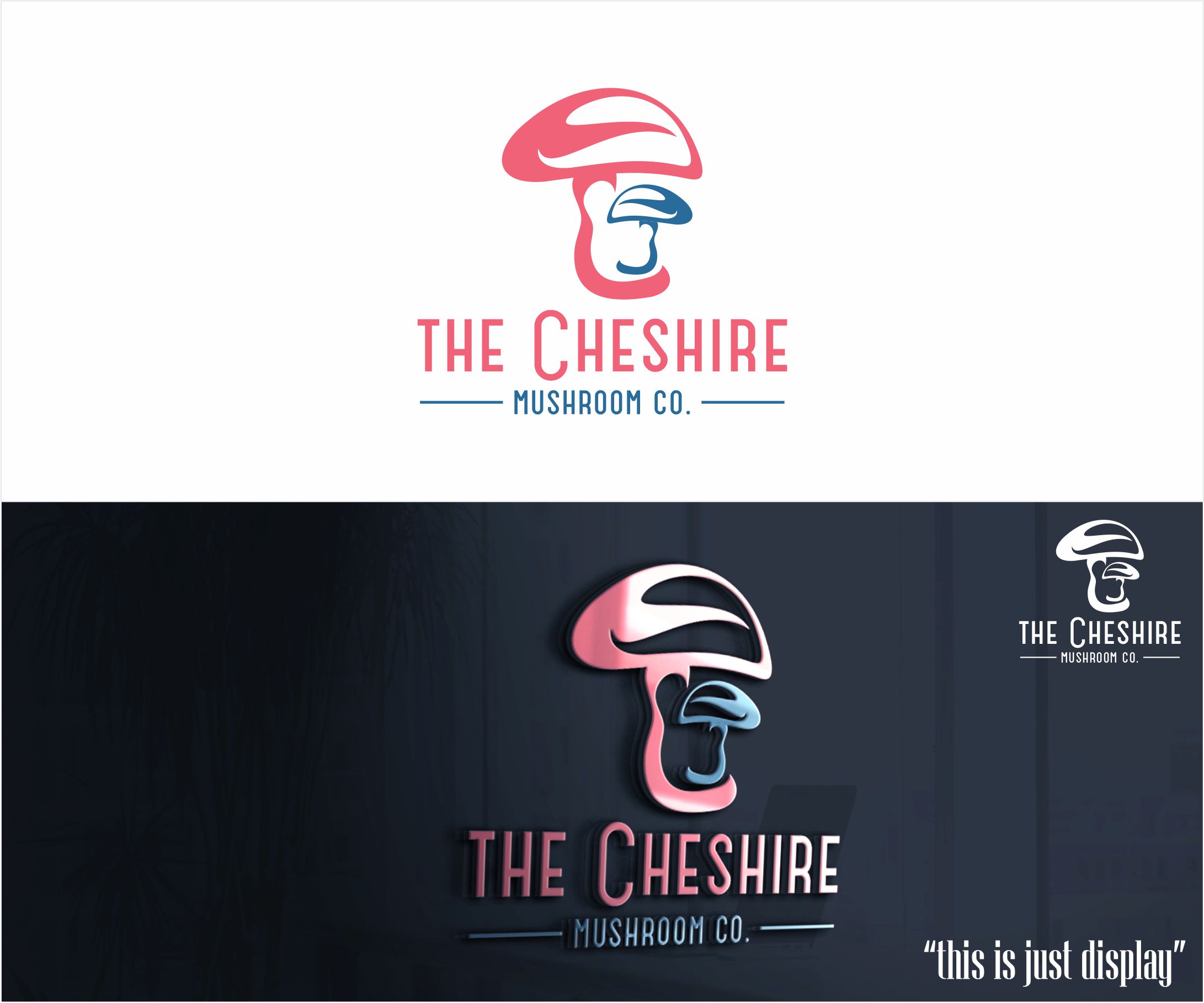 Diseño de Logo por alkaline para The Cheshire Mushroom Co. | Diseño #30534930