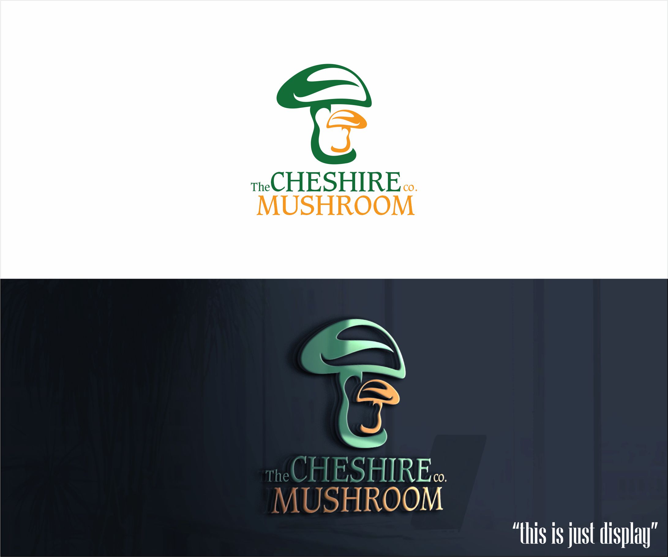 Logo Design by alkaline for The Cheshire Mushroom Co. | Design #30556554