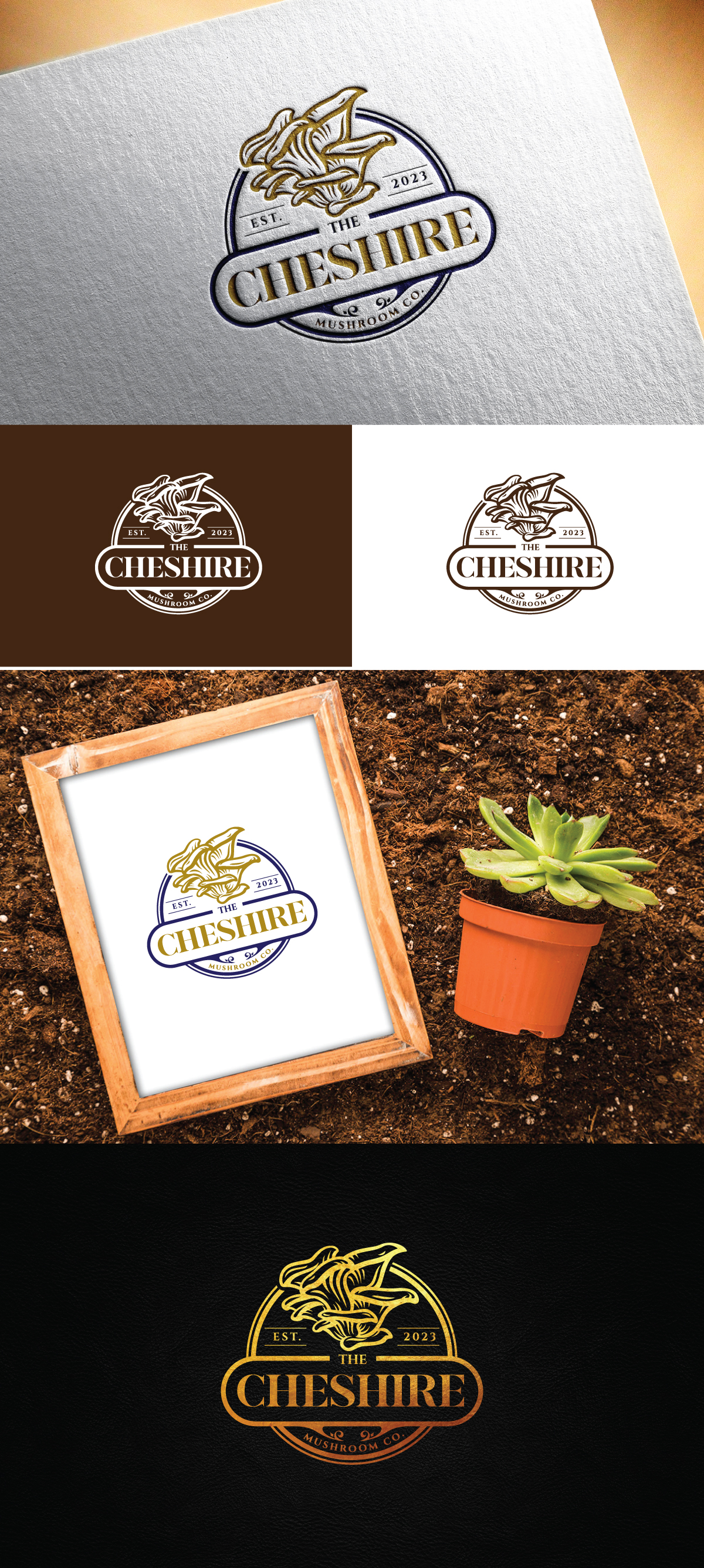 Logo-Design von Logo Stock für The Cheshire Mushroom Co. | Design #30534481